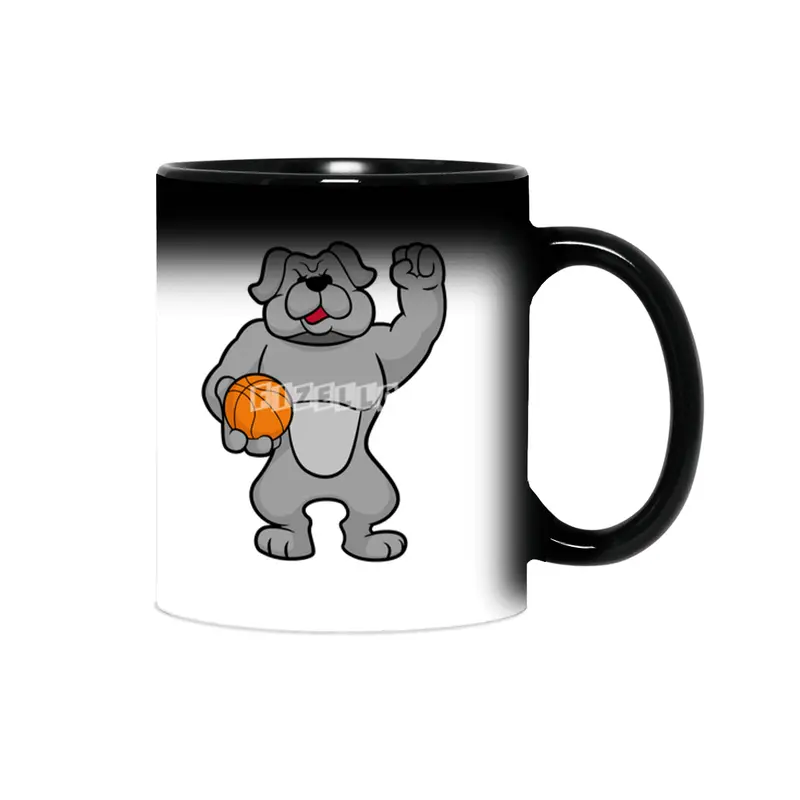 Dog as Basketball player with Basketball ball Sihirli Kupa