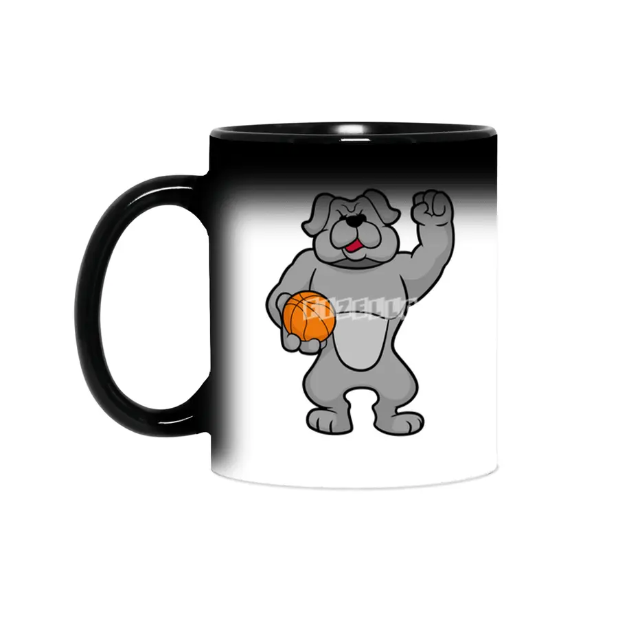 Dog as Basketball player with Basketball ball Sihirli Kupa