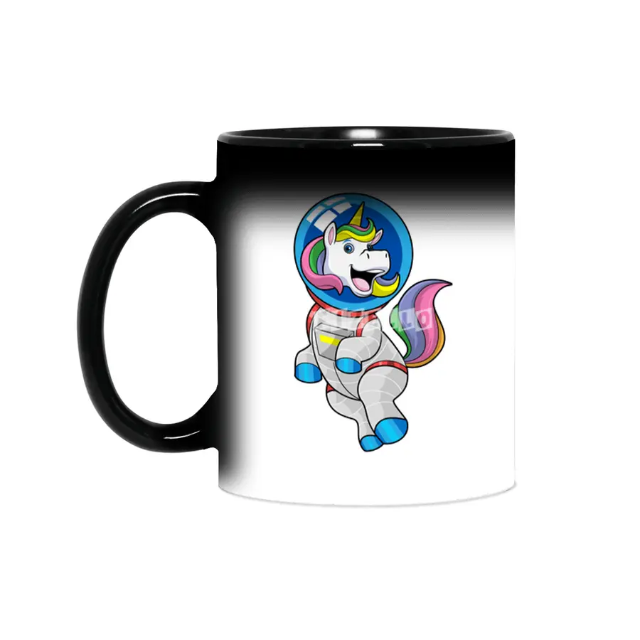 Unicorn as Astronaut in Space Sihirli Kupa
