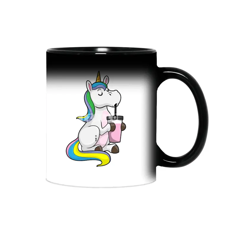 Unicorn with Bubble Tea Sihirli Kupa