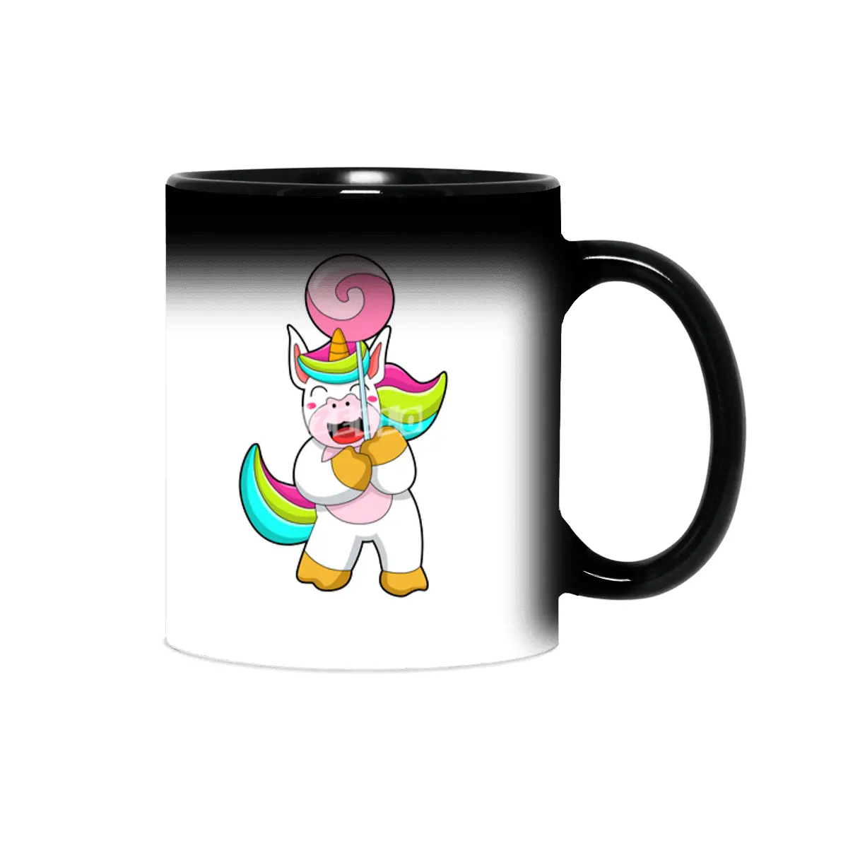Unicorn with Lollipop Sihirli Kupa