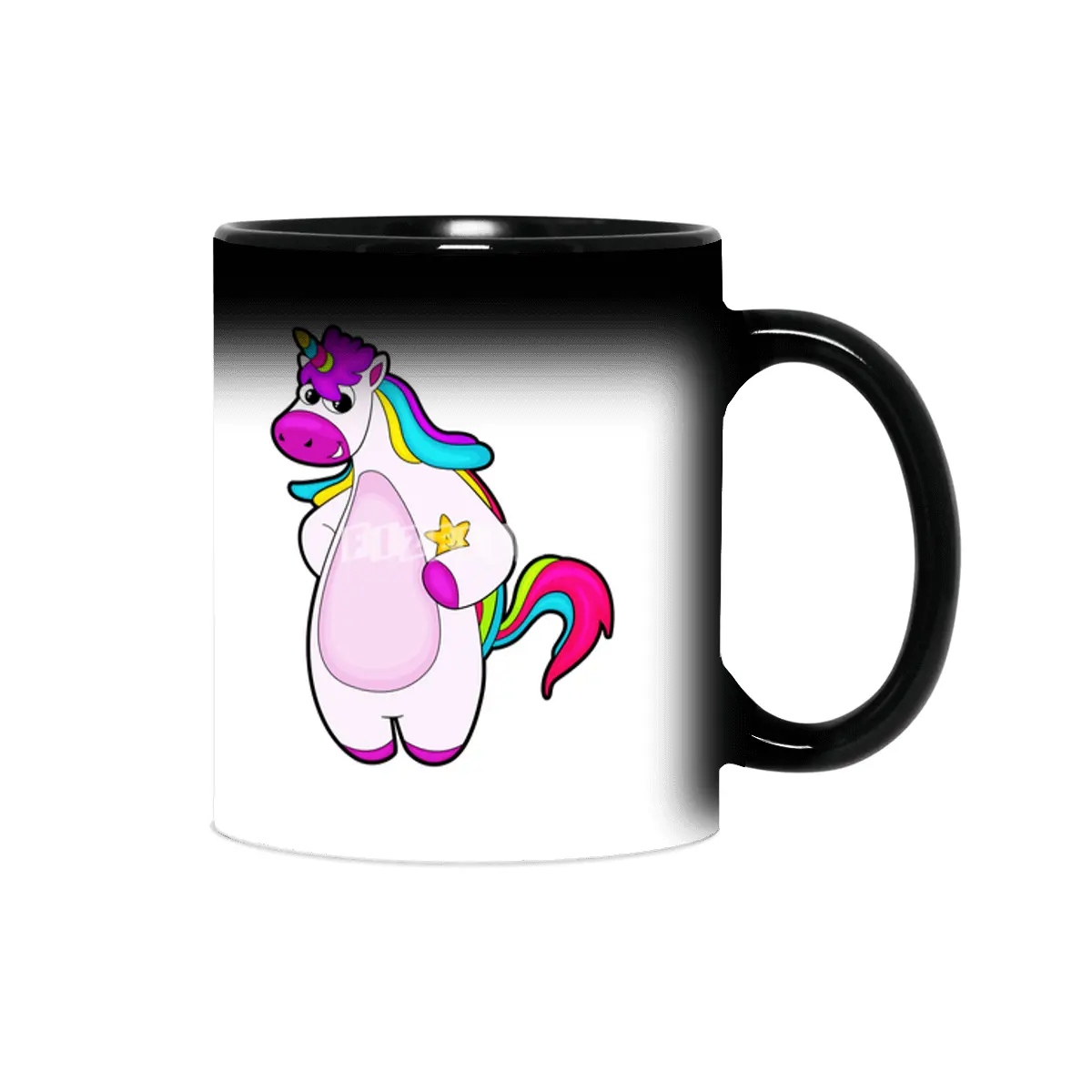 Unicorn with Star Sihirli Kupa
