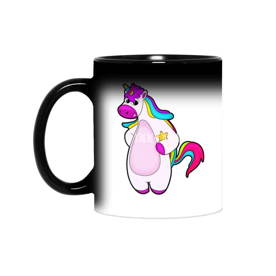 Unicorn with Star Sihirli Kupa