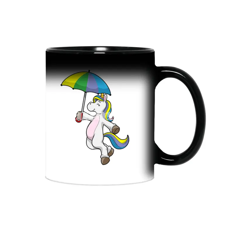 Unicorn with Umbrella Sihirli Kupa