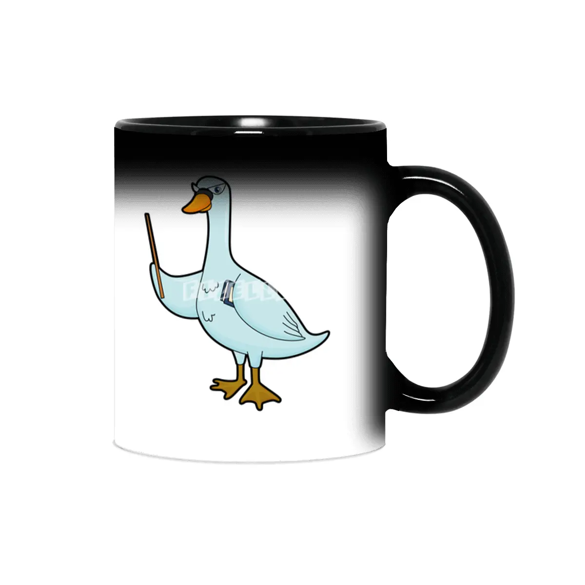 Swan as Teacher with Book & Pointer Sihirli Kupa