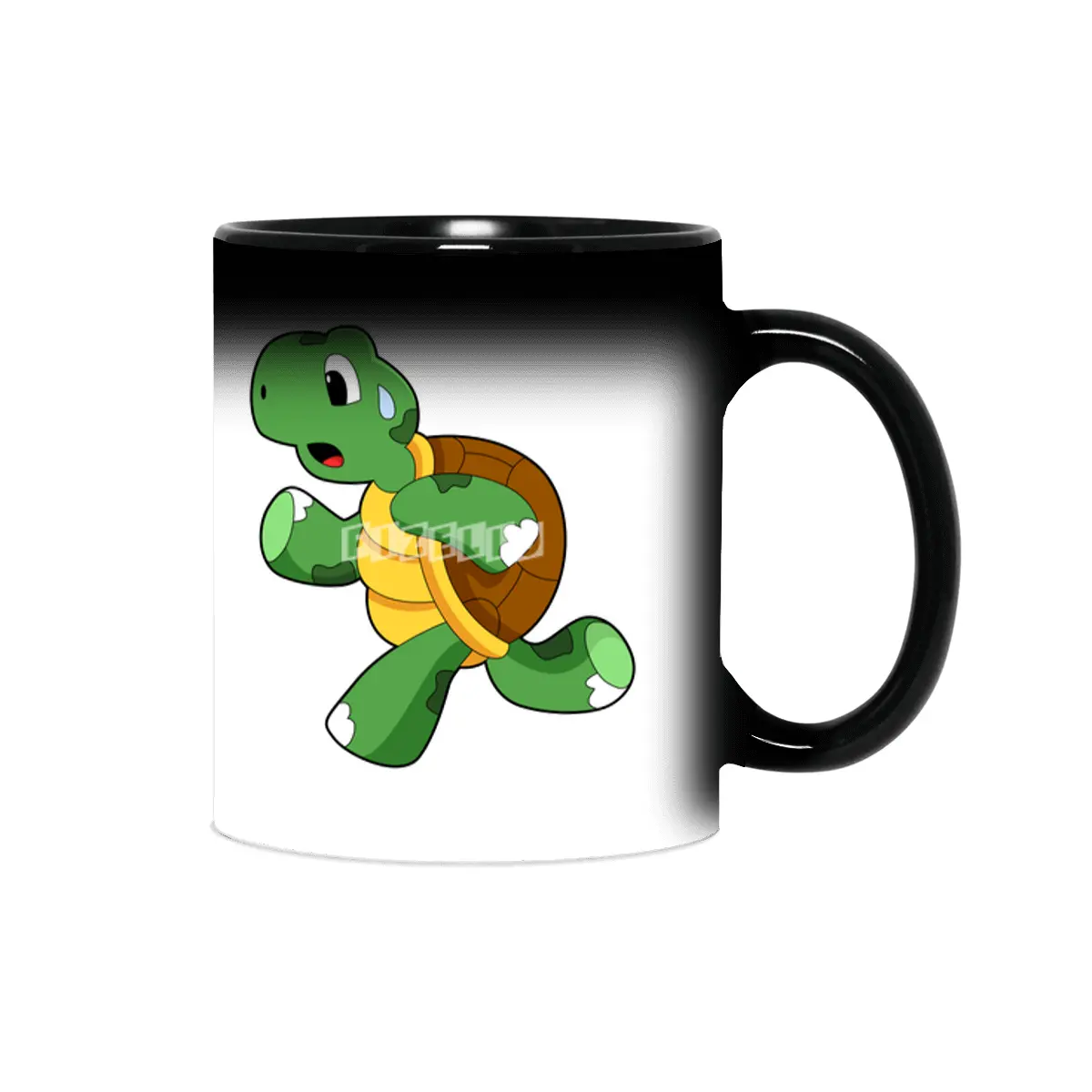 Turtle as Jogger at Running Sihirli Kupa