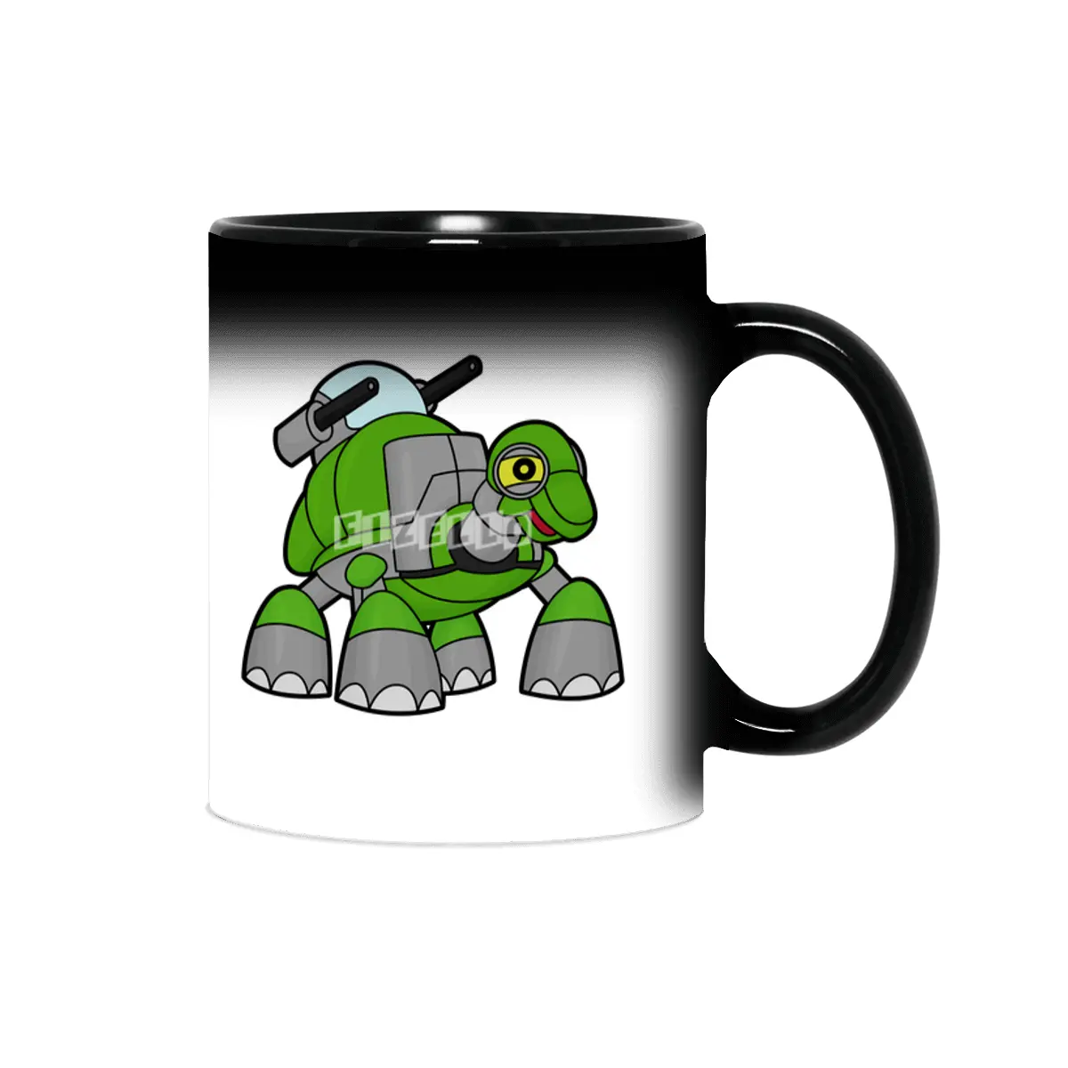 Turtle as Robot with Cannons Sihirli Kupa