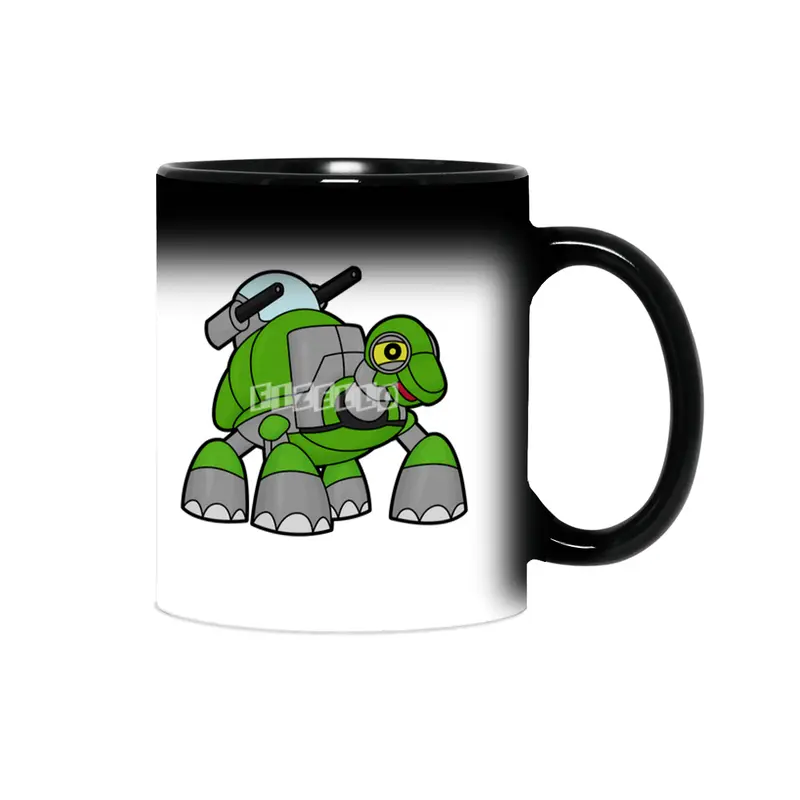 Turtle as Robot with Cannons Sihirli Kupa