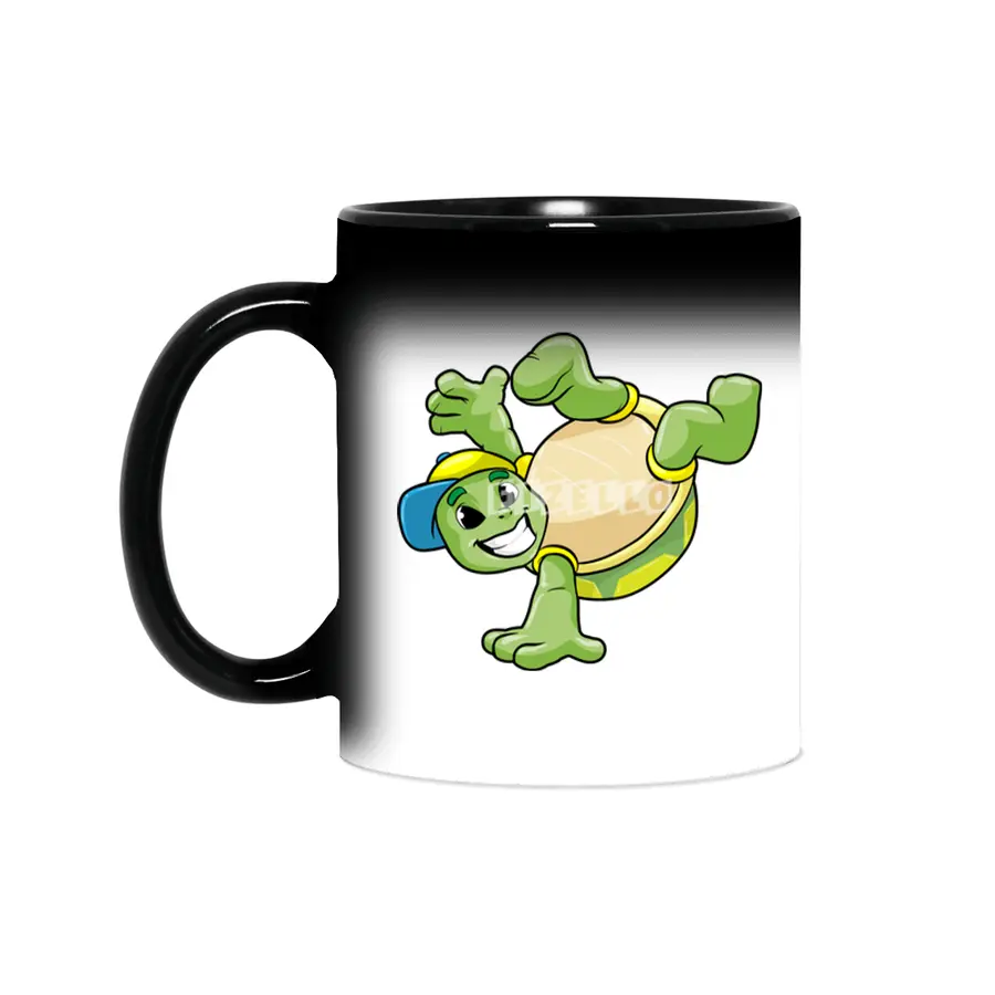 Turtle at Hip Hop break dance with Cap Sihirli Kupa