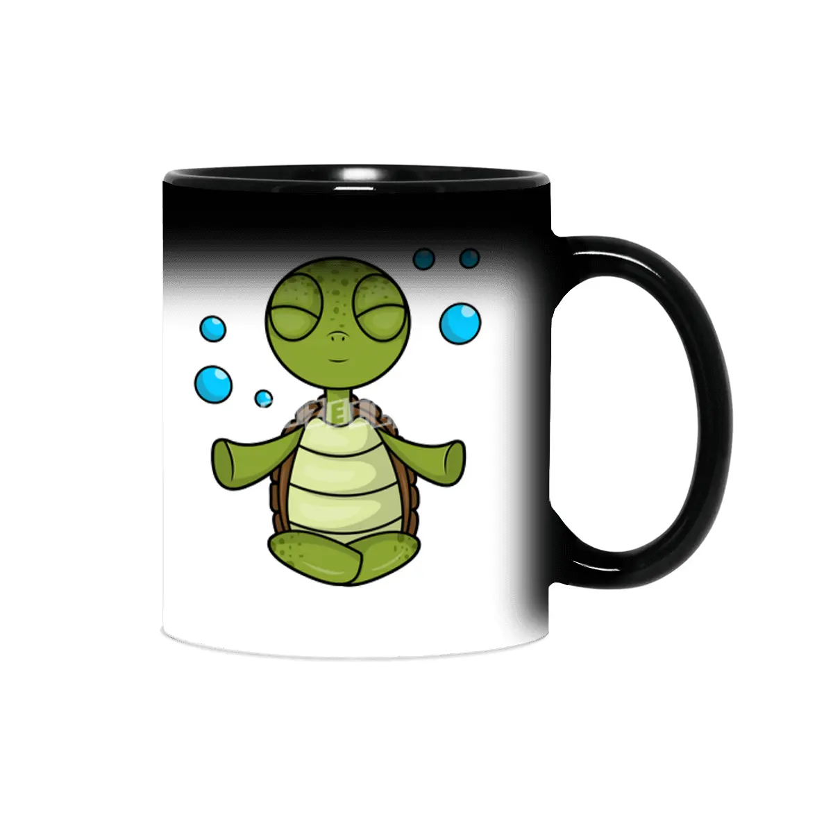 Turtle at Meditating in Sitting Sihirli Kupa