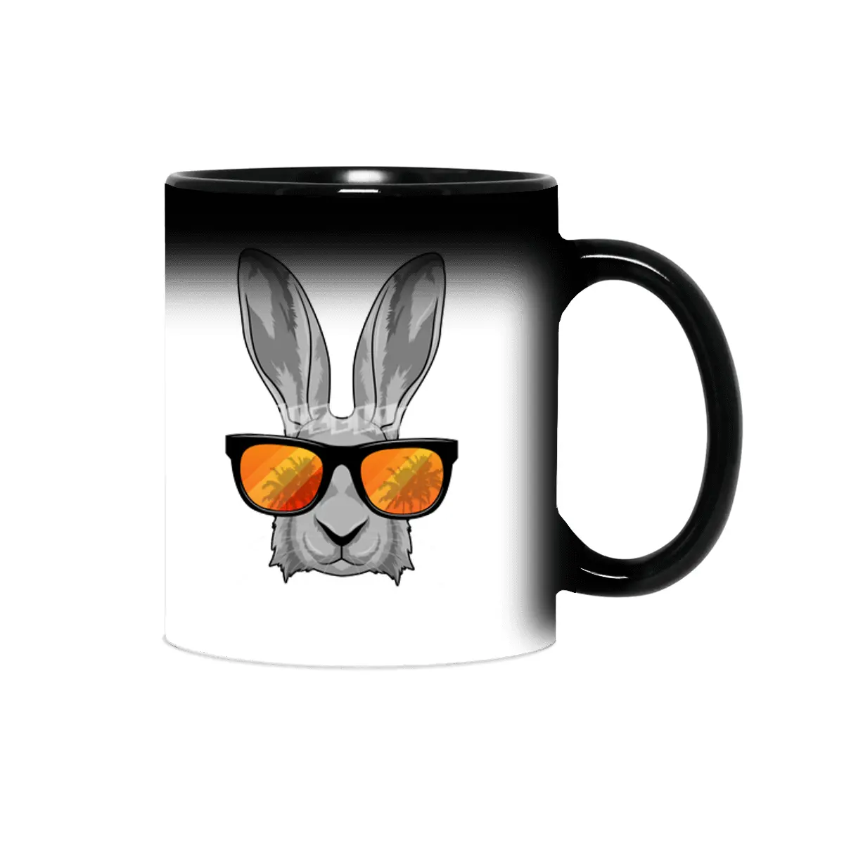 Rabbit with Sunglasses Sihirli Kupa