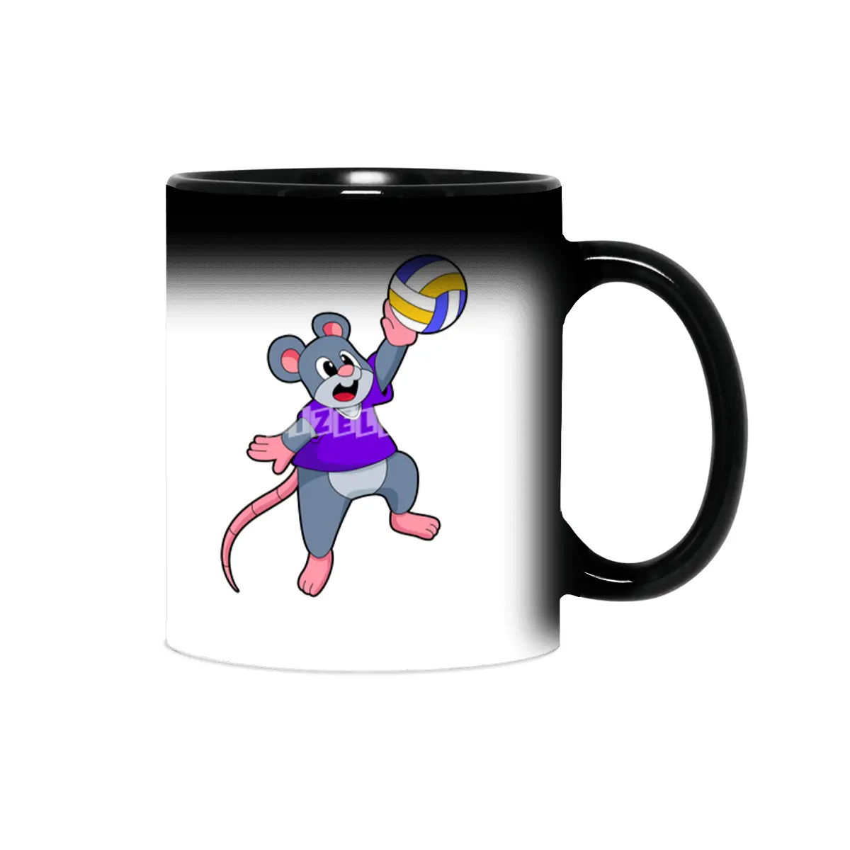 Rat at Volleyball Sports Sihirli Kupa