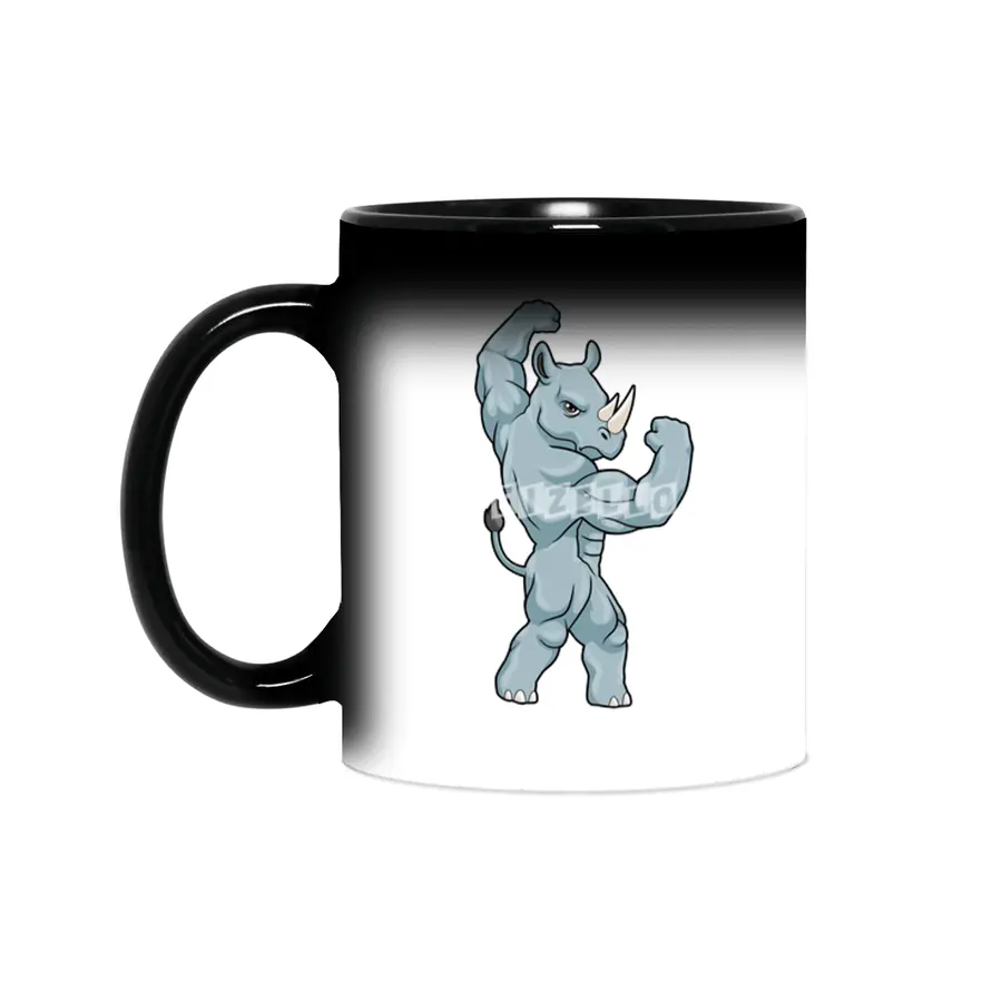 Rhino as Bodybuilder extreme Sihirli Kupa