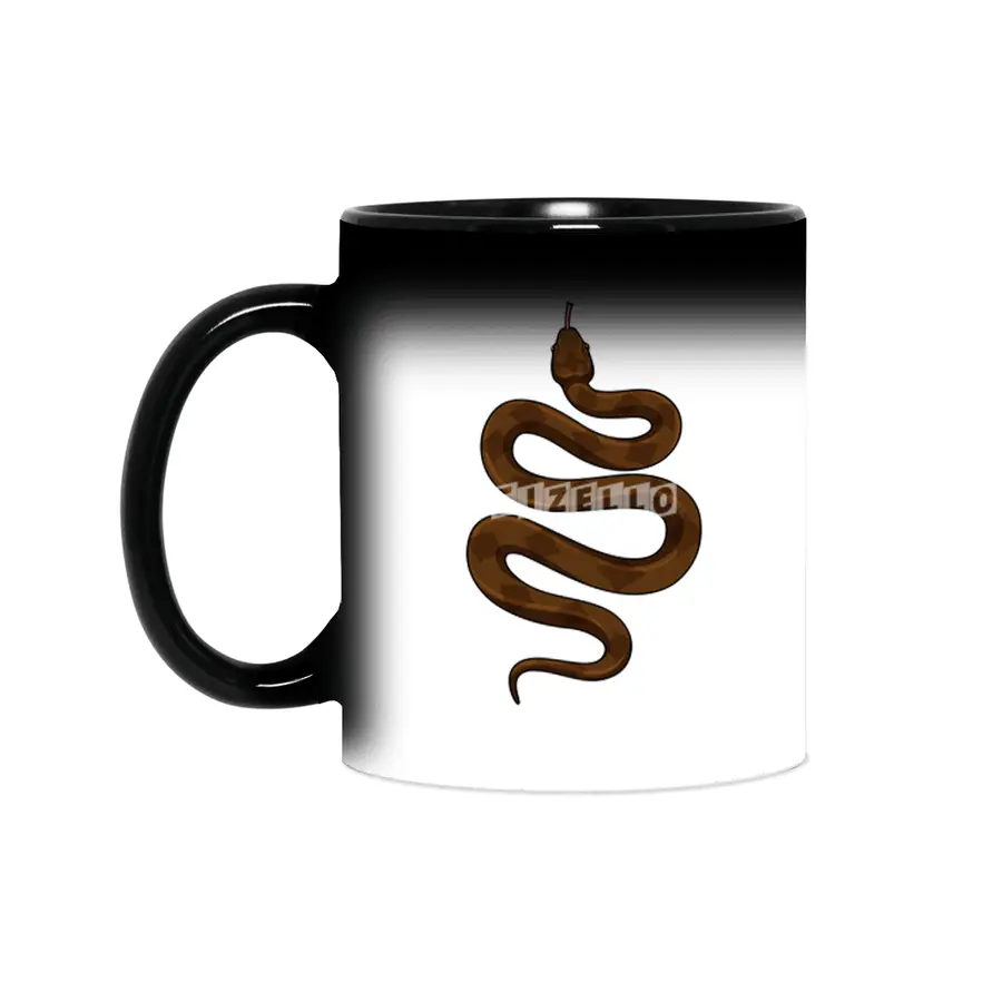 Snake with brown Stripes Sihirli Kupa