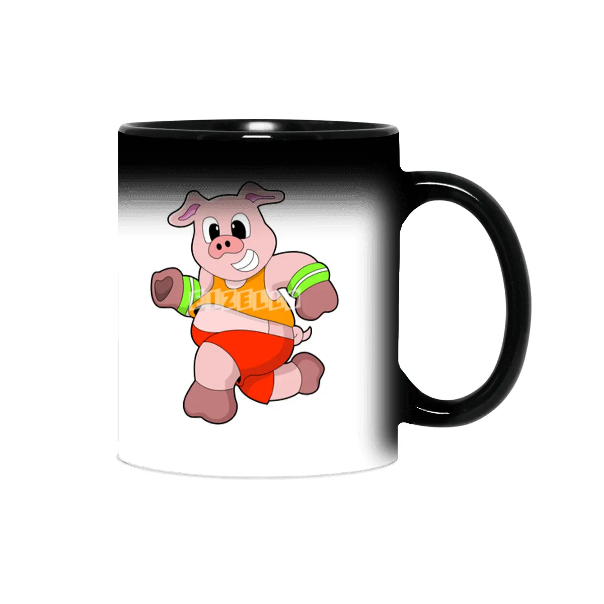 Pig at Running Sihirli Kupa