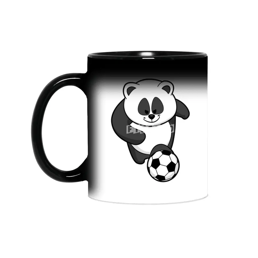 Panda as Soccer player at Soccer Sihirli Kupa