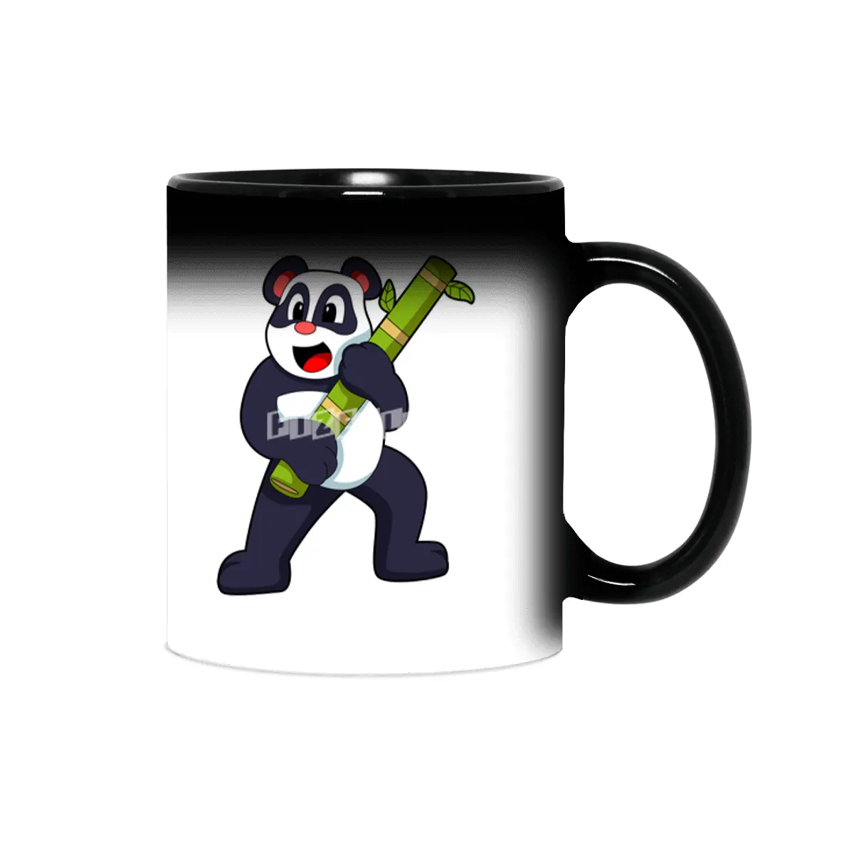 Panda with Bamboo Sihirli Kupa