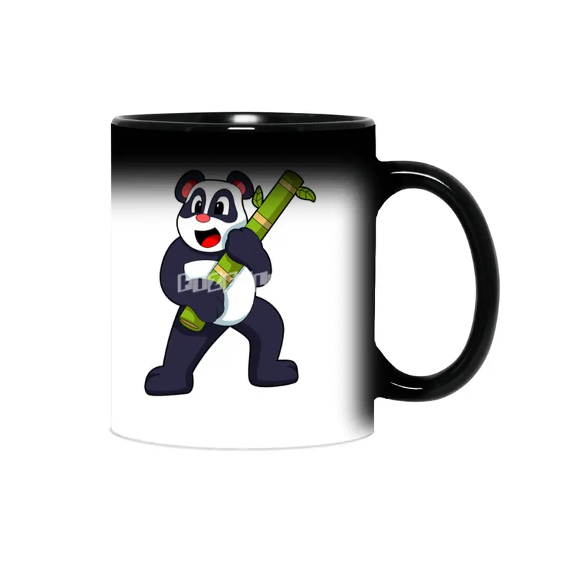Panda with Bamboo Sihirli Kupa