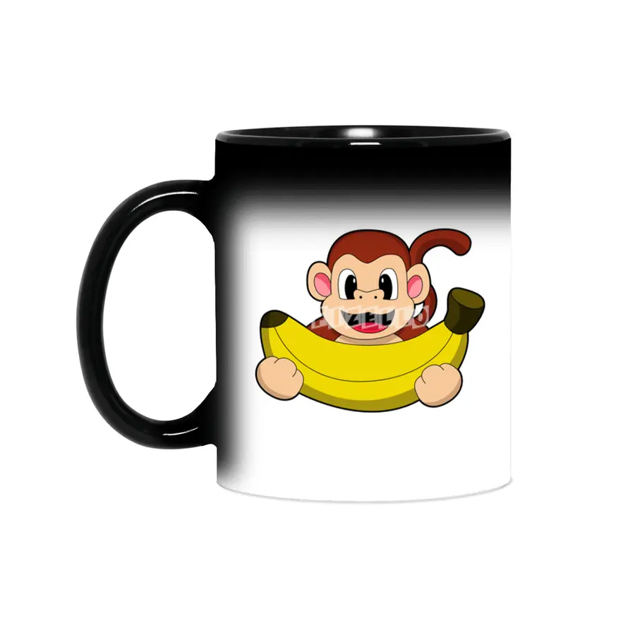 Monkey with Banana Sihirli Kupa