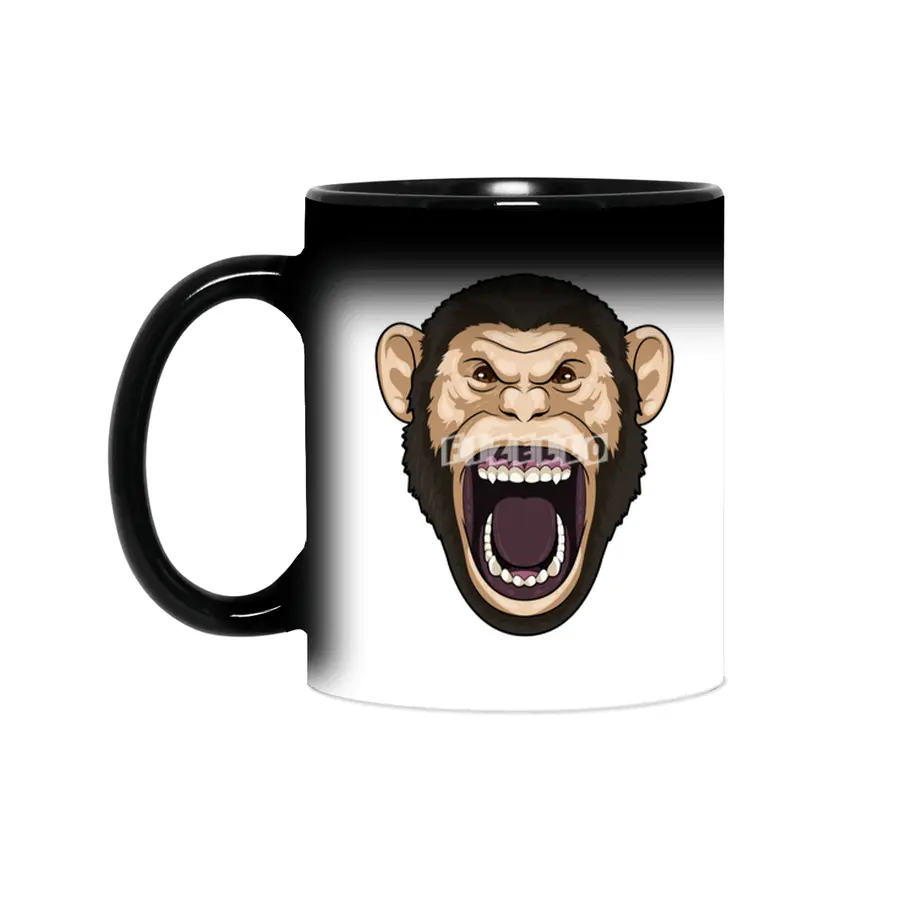 Monkey with black Hairs Sihirli Kupa