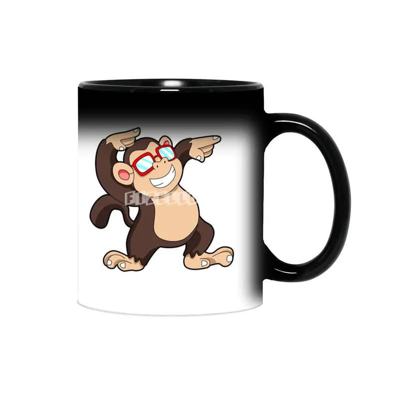 Monkey with Sunglasses Sihirli Kupa