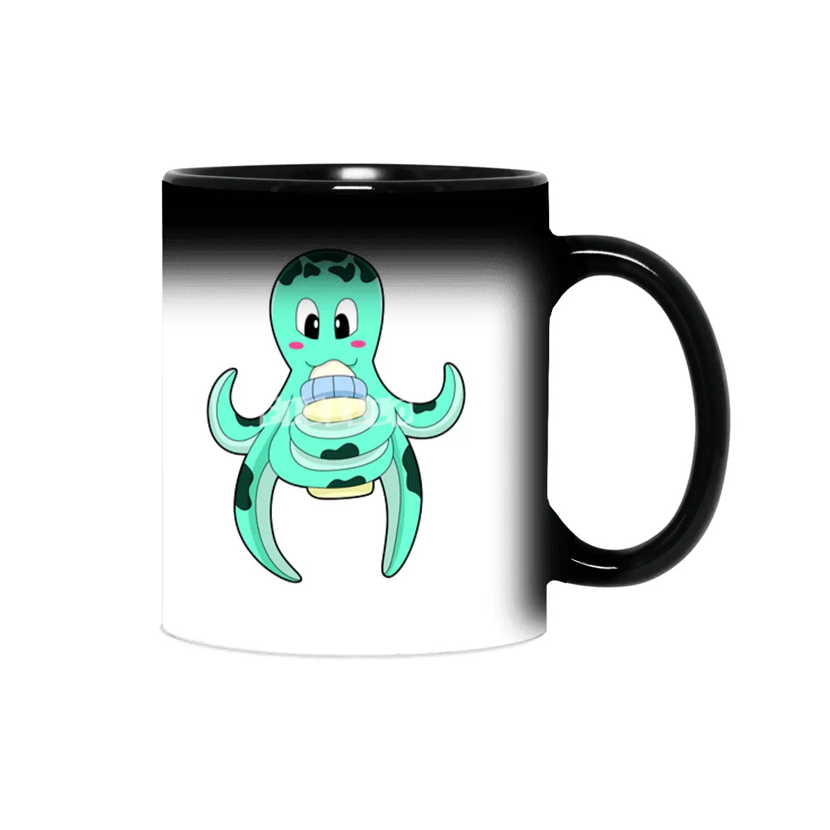 Octopus with Bottle of Milk Sihirli Kupa