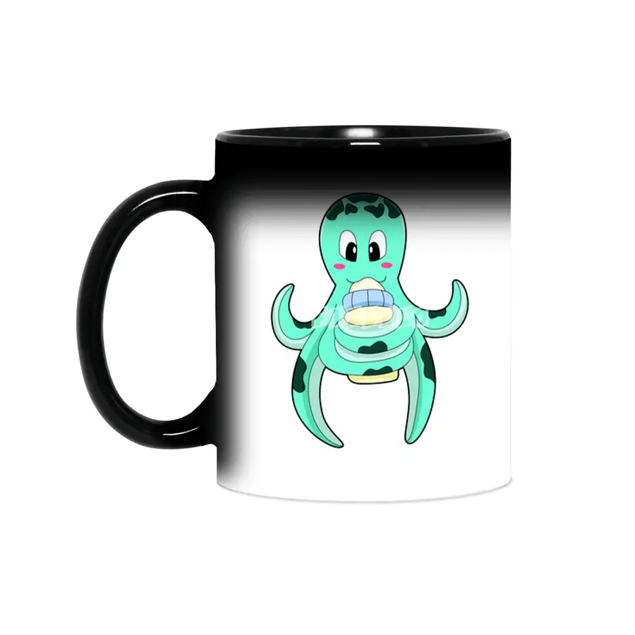 Octopus with Bottle of Milk Sihirli Kupa