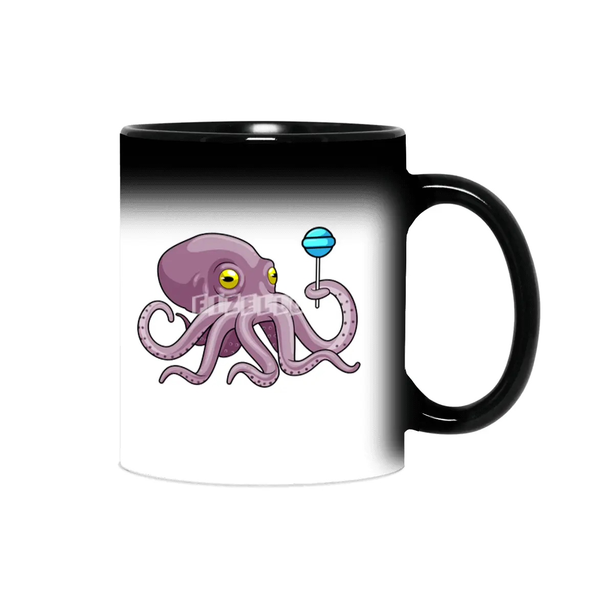 Octopus with Lollipop Sihirli Kupa