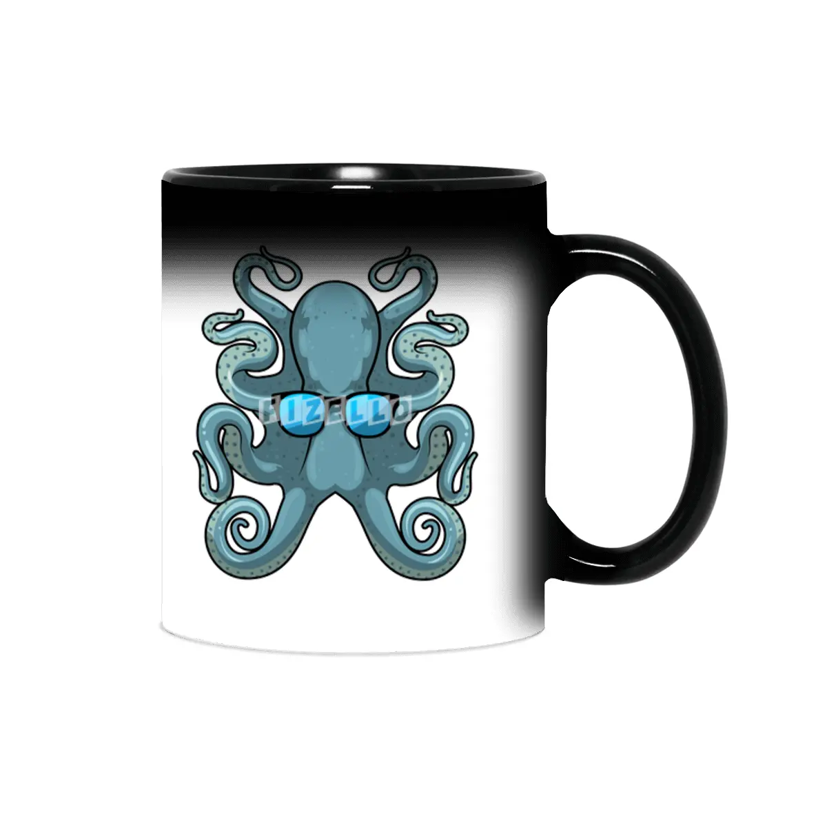 Octopus with Sunglasses Sihirli Kupa