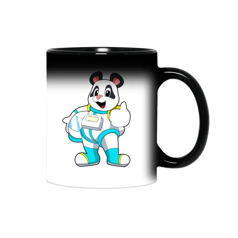 Panda as Astronaut with Costume Sihirli Kupa