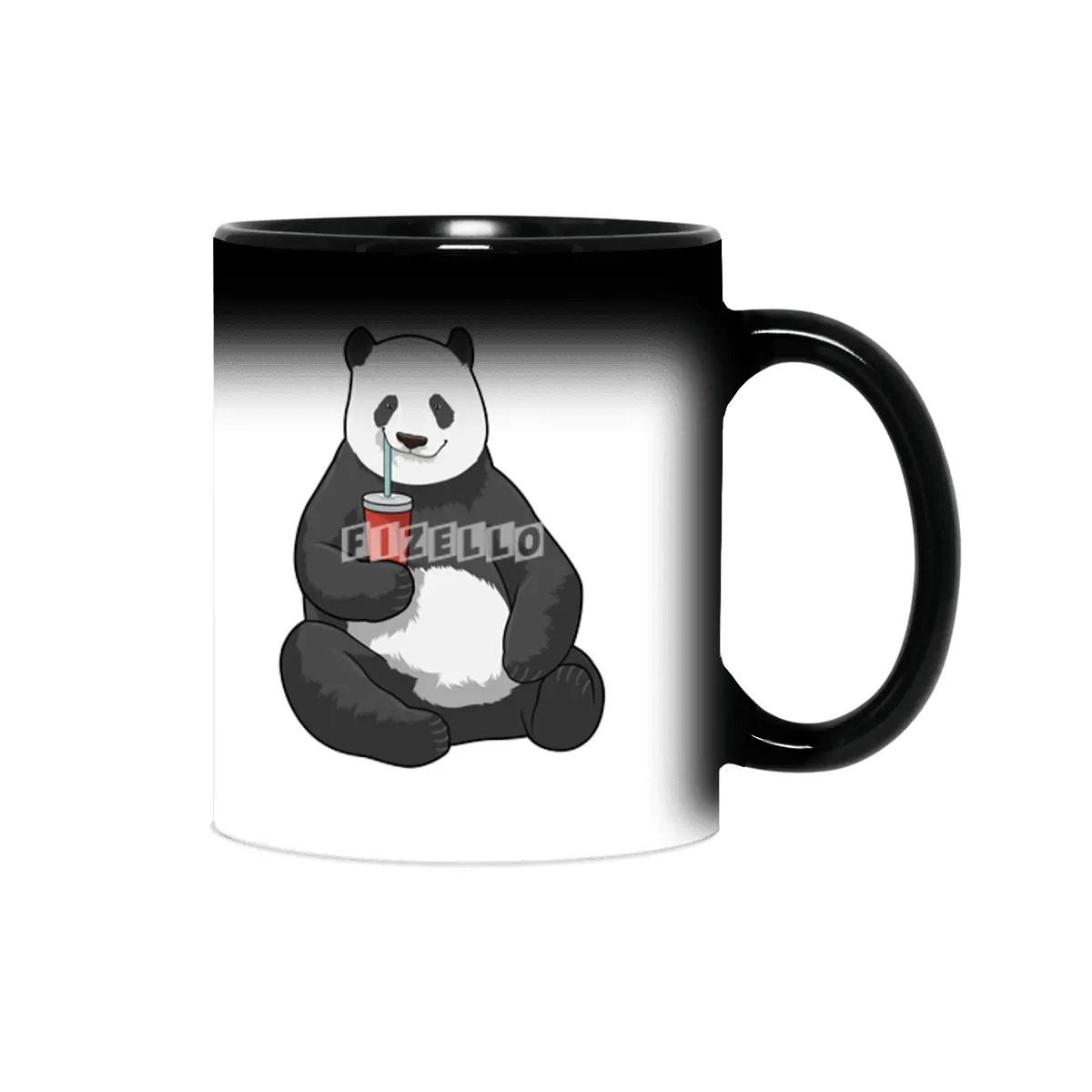 Panda with Drink Sihirli Kupa