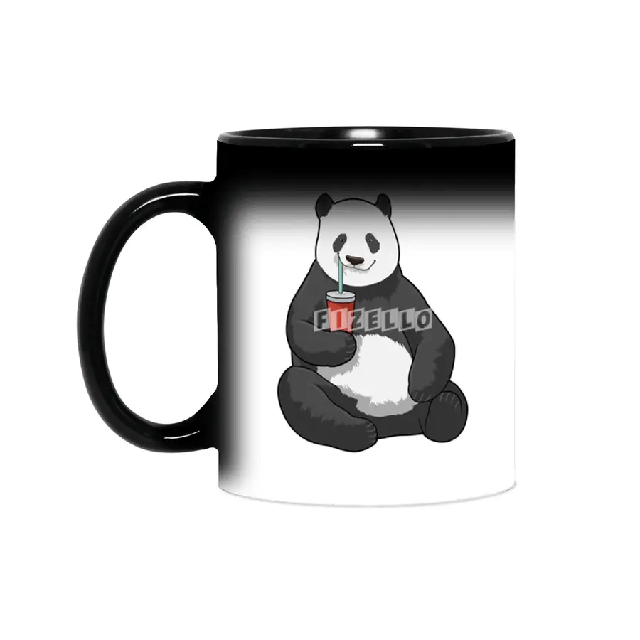 Panda with Drink Sihirli Kupa