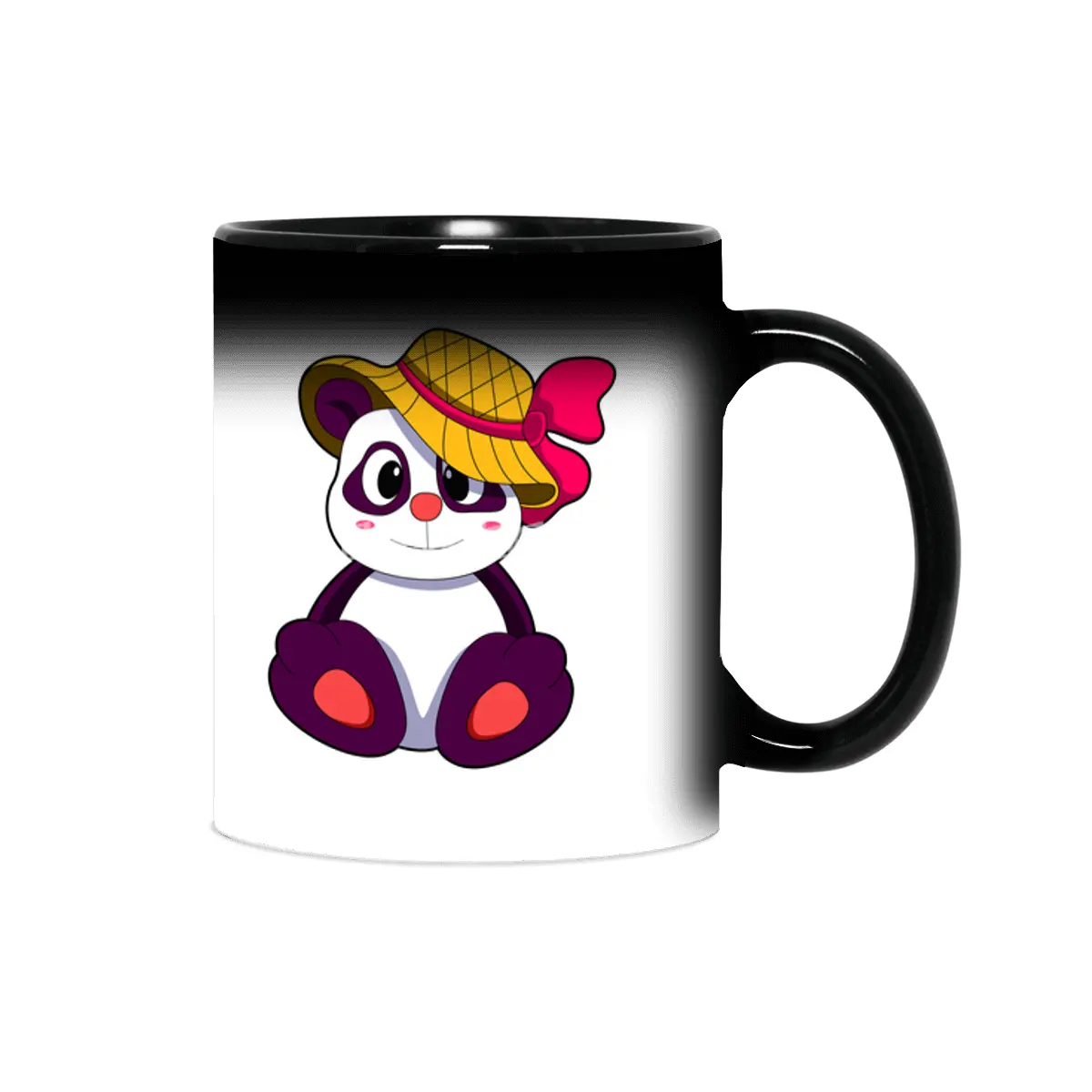 Panda with Hat Sihirli Kupa