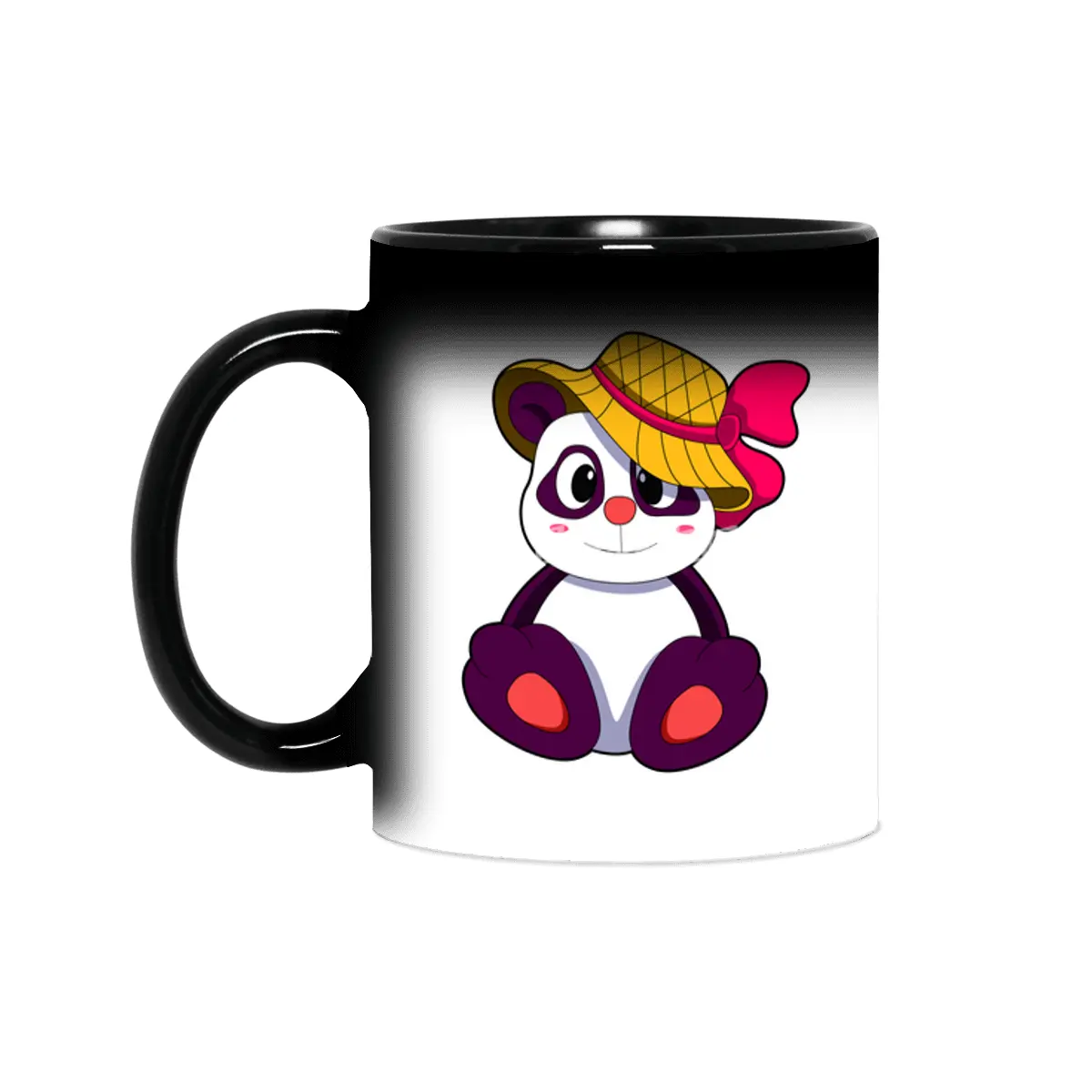 Panda with Hat Sihirli Kupa