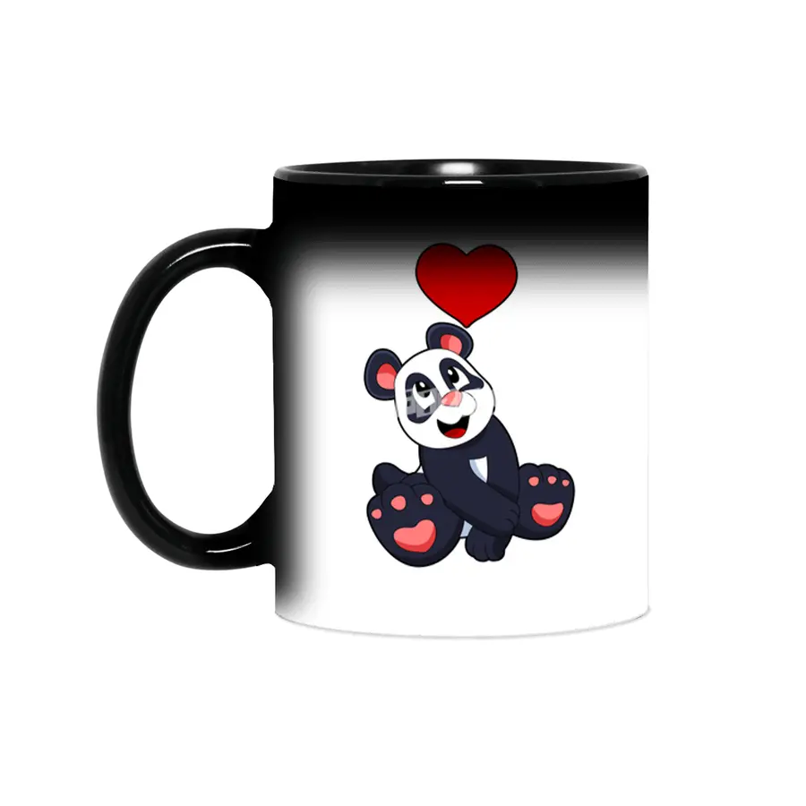 Panda with Heart Sihirli Kupa