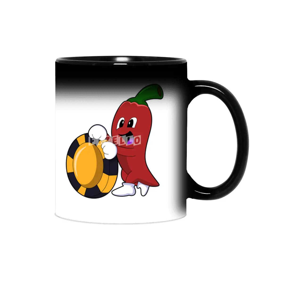 Pepper at Poker with Poker chips Sihirli Kupa