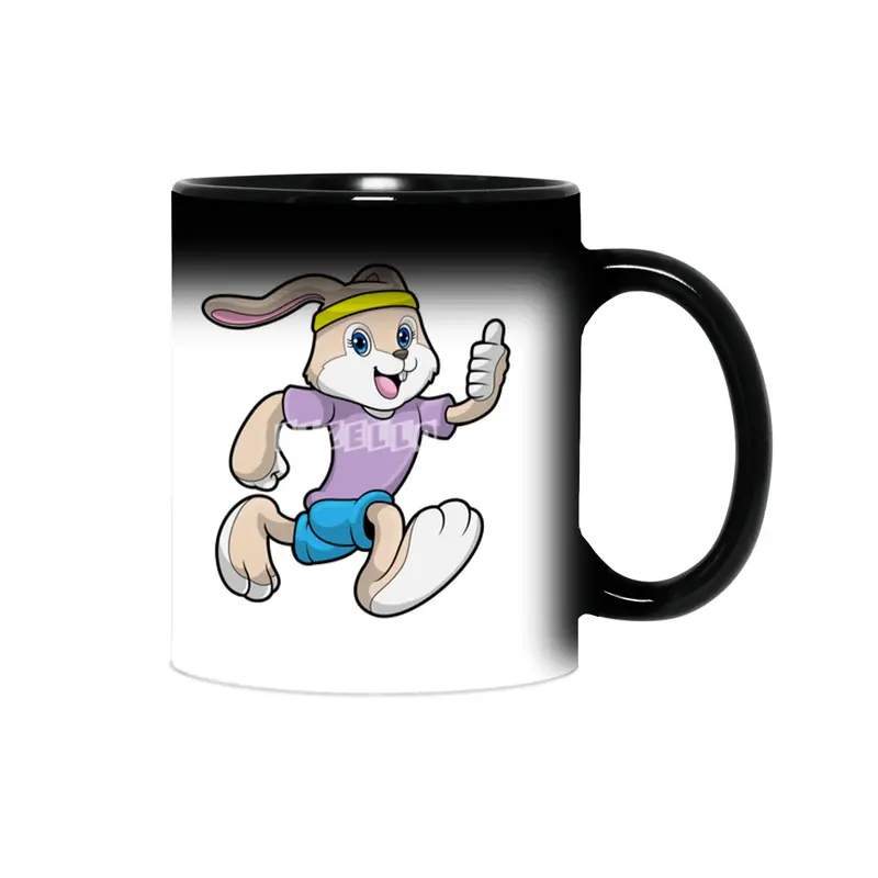 Rabbit at Jogging with Headband Sihirli Kupa