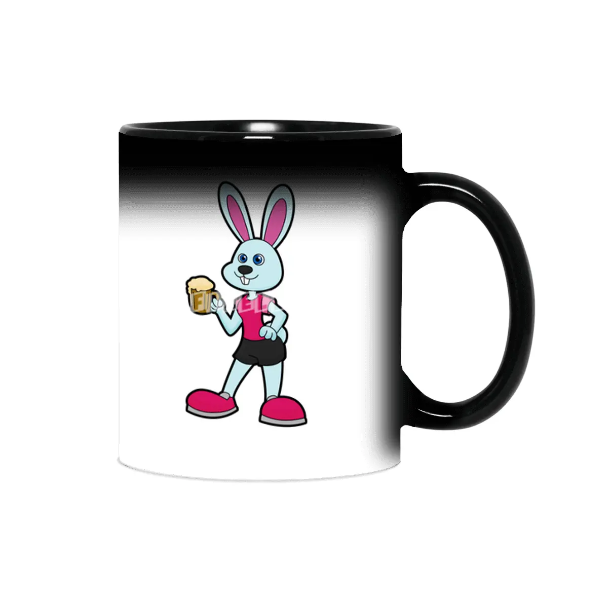 Rabbit with Beer mug Sihirli Kupa