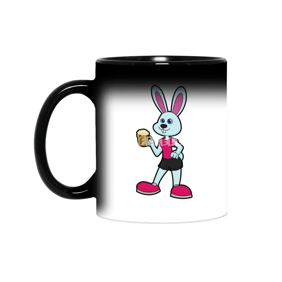 Rabbit with Beer mug Sihirli Kupa