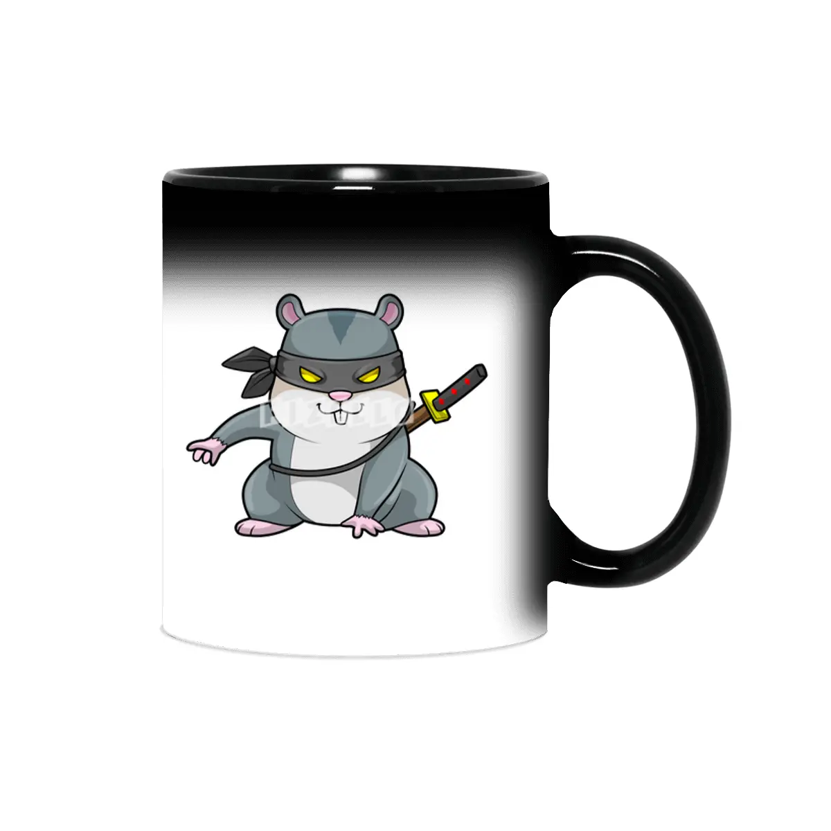 Hamster as Ninja at Martial arts with Sword Sihirli Kupa