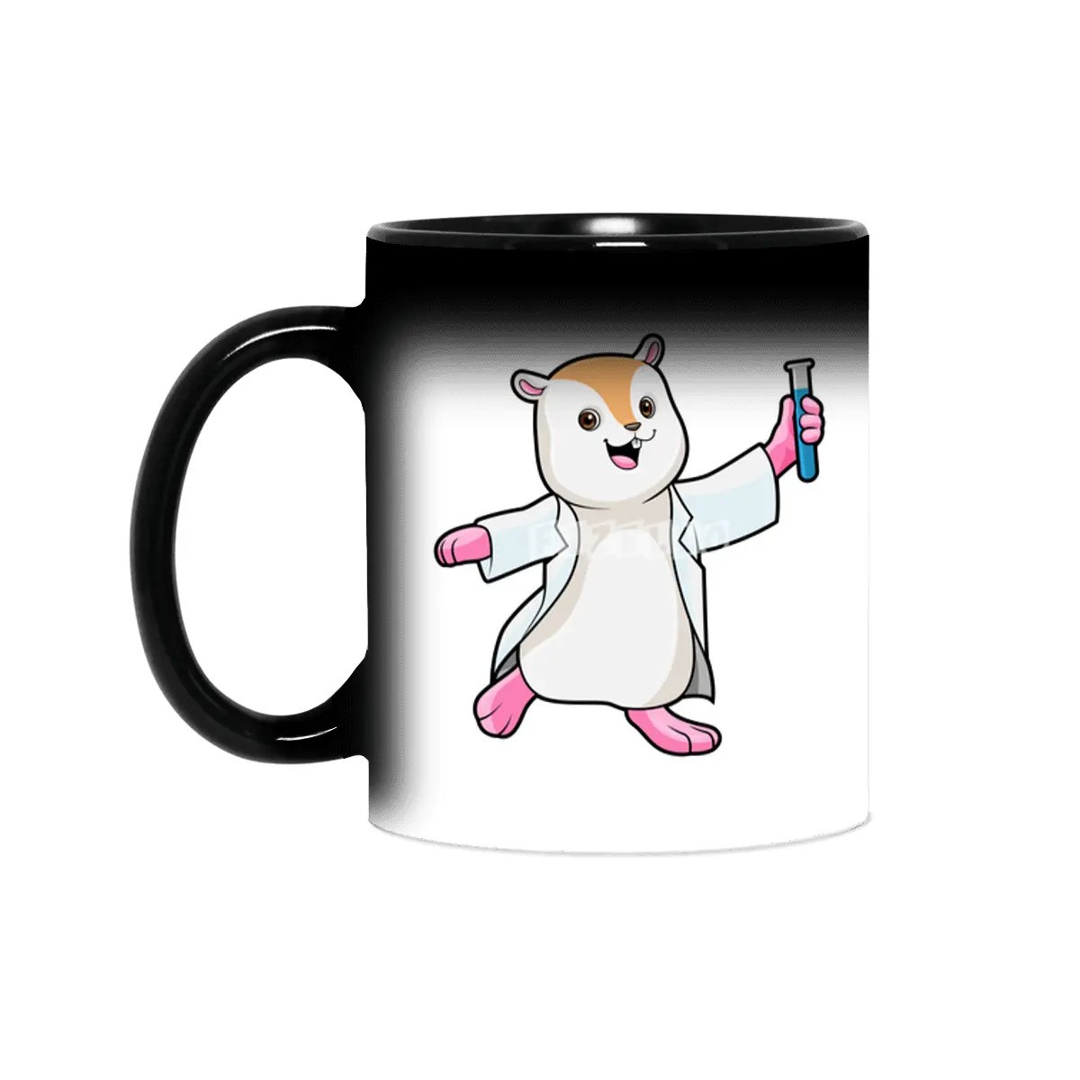 Hamster as Scientist with Test tube Sihirli Kupa