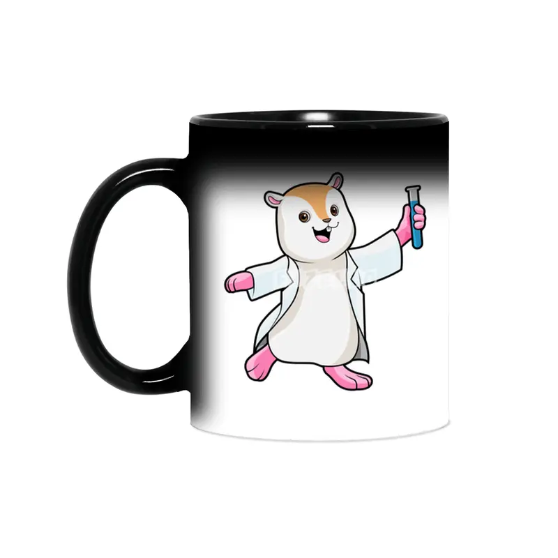 Hamster as Scientist with Test tube Sihirli Kupa
