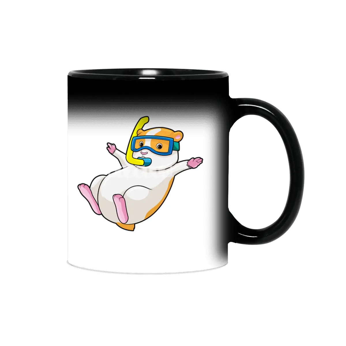 Hamster at Diving with Swimming goggles Sihirli Kupa