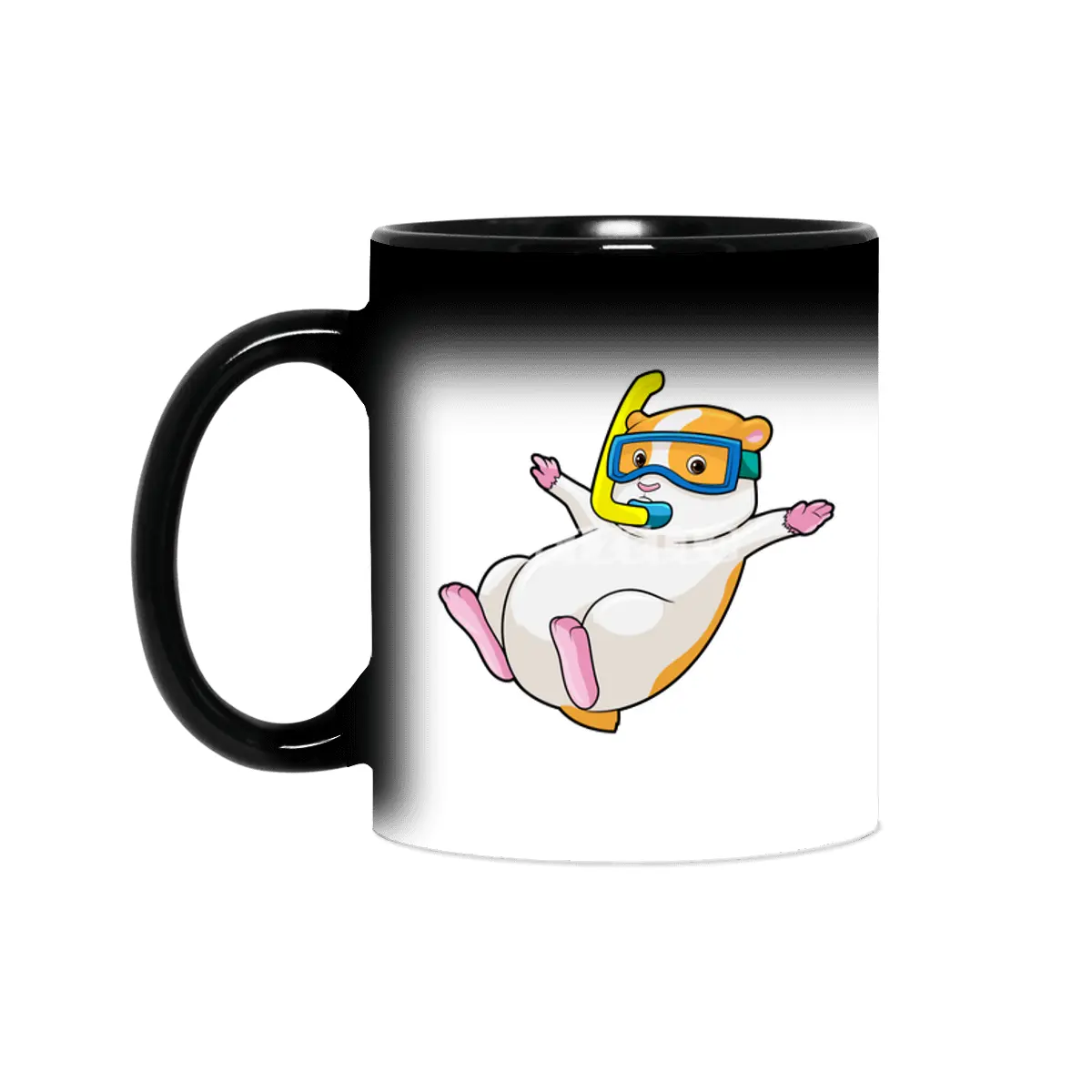 Hamster at Diving with Swimming goggles Sihirli Kupa