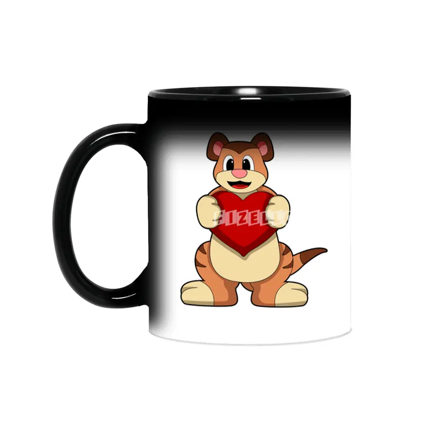 Meerkat with Heart Sihirli Kupa