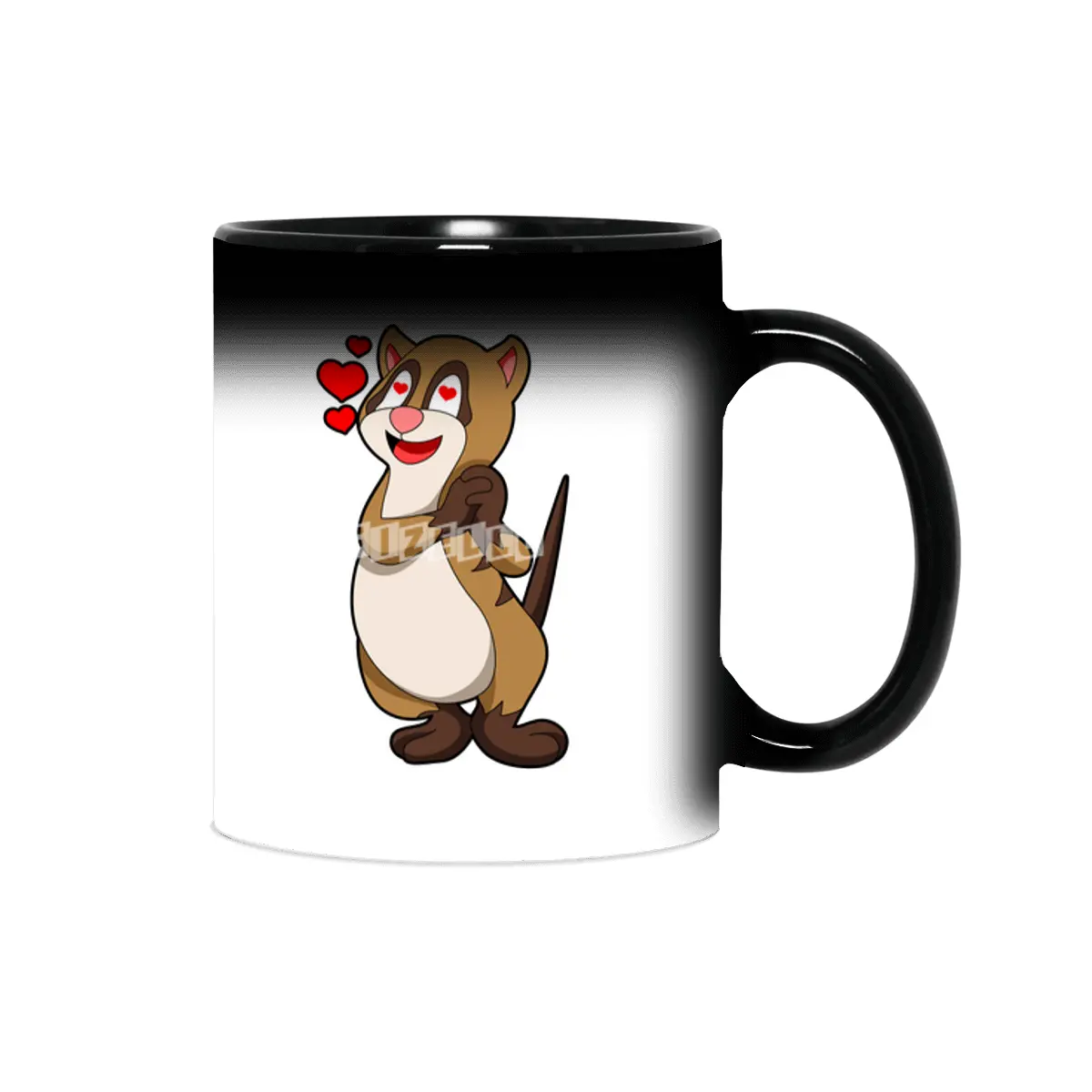 Meerkat with Hearts Sihirli Kupa