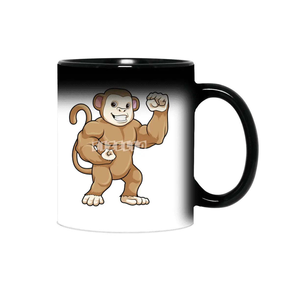 Monkey as Bodybuilder at Bodybuilding Sihirli Kupa