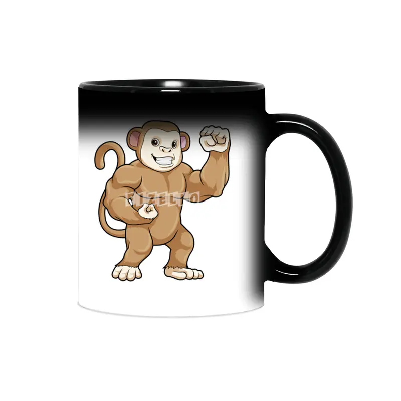 Monkey as Bodybuilder at Bodybuilding Sihirli Kupa