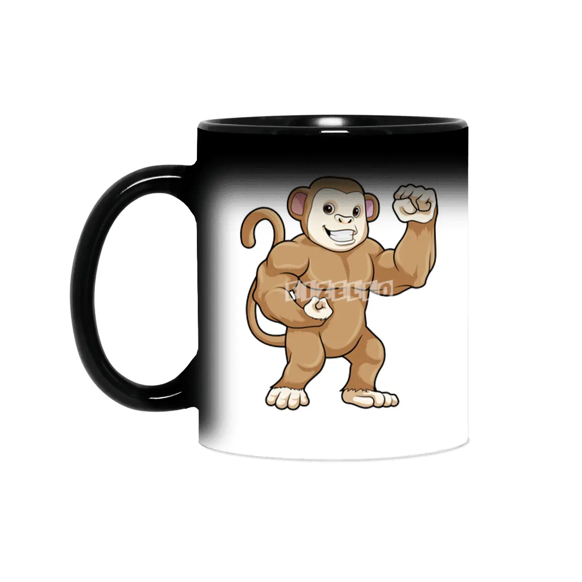 Monkey as Bodybuilder at Bodybuilding Sihirli Kupa