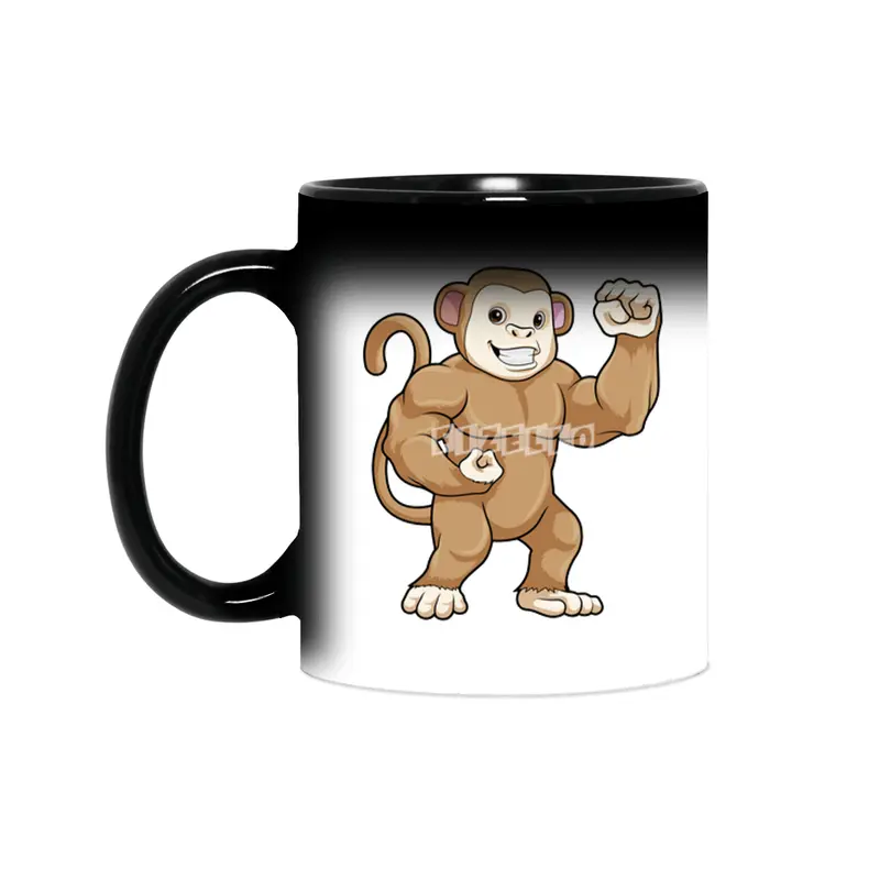 Monkey as Bodybuilder at Bodybuilding Sihirli Kupa